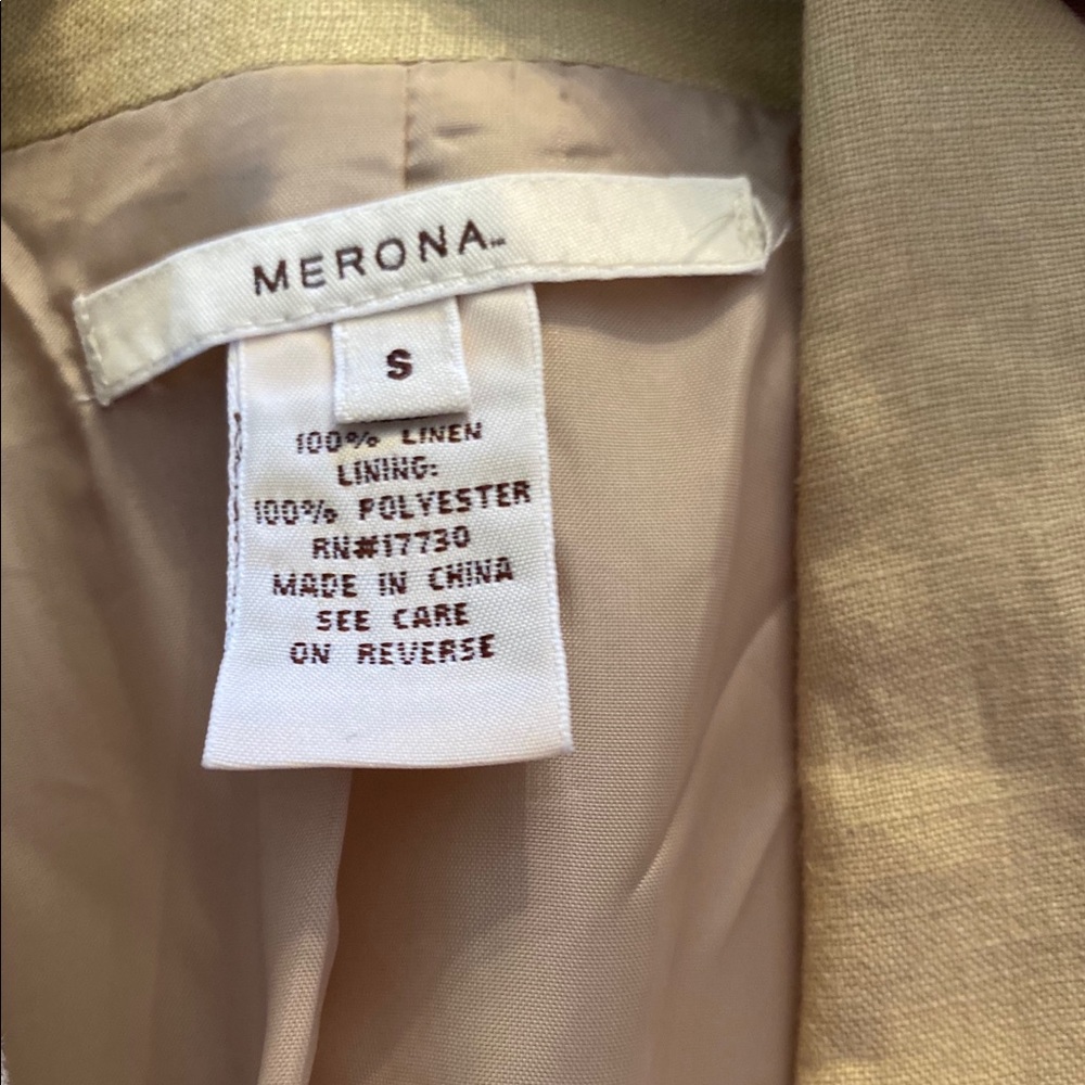 Merona linen Jacket. - Picture 4 of 7